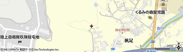 大分県玖珠郡玖珠町帆足2456周辺の地図
