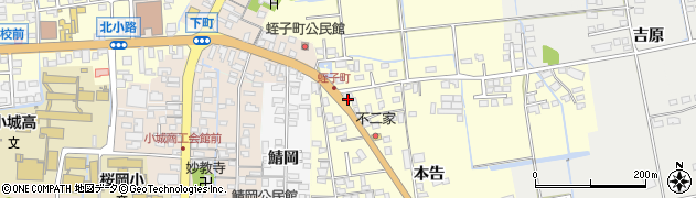 佐賀県小城市本告776周辺の地図