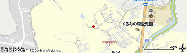 大分県玖珠郡玖珠町帆足2274周辺の地図