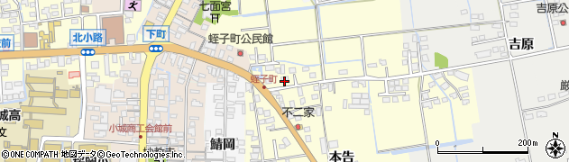 佐賀県小城市本告754周辺の地図