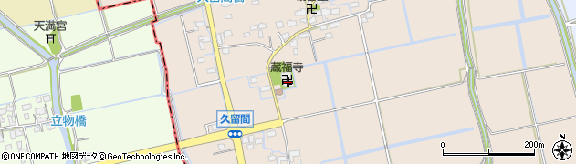 佐賀県佐賀市大和町大字久留間1224周辺の地図