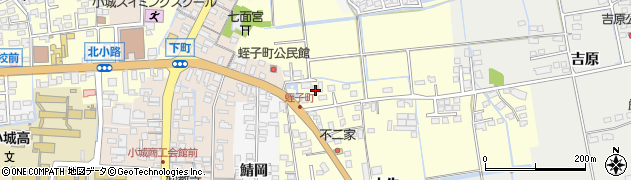 佐賀県小城市本告745周辺の地図