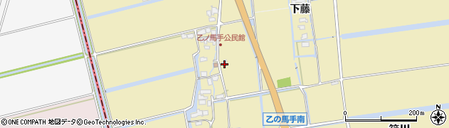 佐賀県神埼郡吉野ヶ里町乙ノ馬手1108周辺の地図