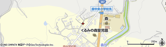 大分県玖珠郡玖珠町帆足2213周辺の地図