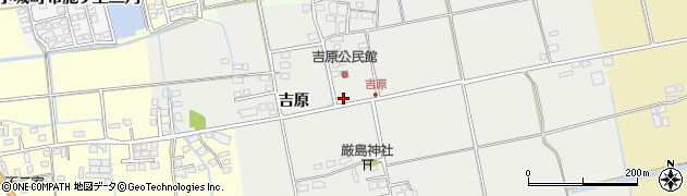 佐賀県小城市吉原周辺の地図