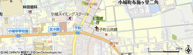 佐賀県小城市本告715周辺の地図