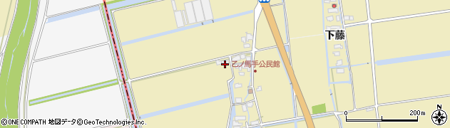 佐賀県神埼郡吉野ヶ里町乙ノ馬手1179周辺の地図