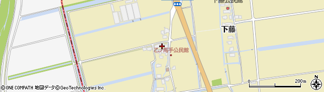 佐賀県神埼郡吉野ヶ里町乙ノ馬手1178周辺の地図