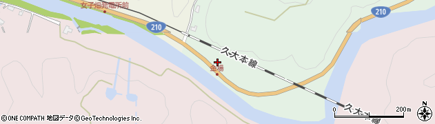 大分県日田市天瀬町馬原668周辺の地図