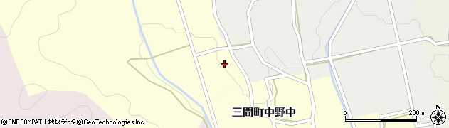 愛媛県宇和島市三間町小沢川21周辺の地図