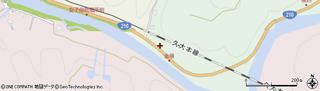 大分県日田市天瀬町馬原666周辺の地図