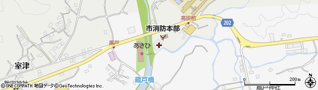 高知高須病院　室戸クリニック周辺の地図