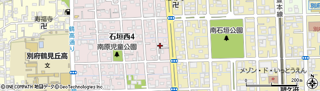 石垣神社周辺の地図