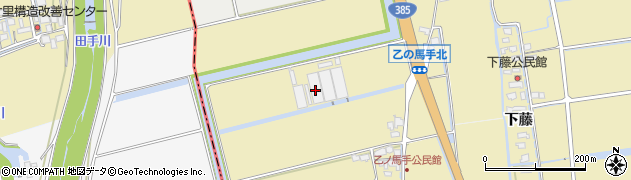 佐賀県神埼郡吉野ヶ里町乙ノ馬手1292周辺の地図