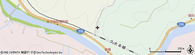 大分県日田市天瀬町馬原656周辺の地図