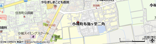 佐賀県小城市三日月町久米686周辺の地図