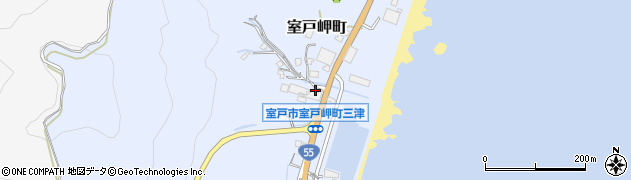 高知県室戸市室戸岬町1889周辺の地図