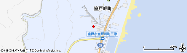 高知県室戸市室戸岬町1887周辺の地図