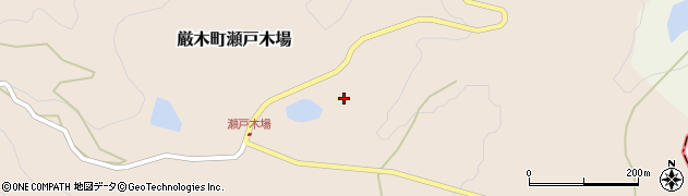 佐賀県唐津市厳木町瀬戸木場201周辺の地図