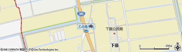 佐賀県神埼郡吉野ヶ里町乙ノ馬手1086周辺の地図