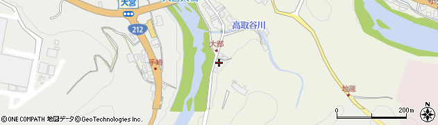 大分県日田市日高2522周辺の地図