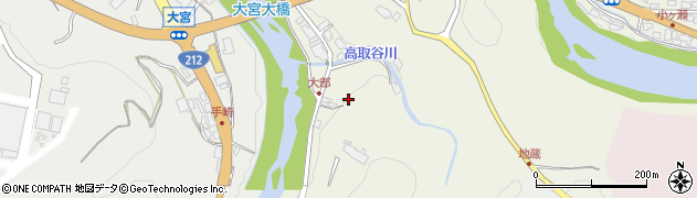 大分県日田市日高2519周辺の地図