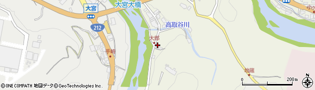 大分県日田市日高2518周辺の地図
