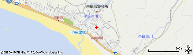 奈良師山本製パン所周辺の地図