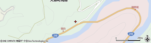 大分県日田市天瀬町馬原802周辺の地図