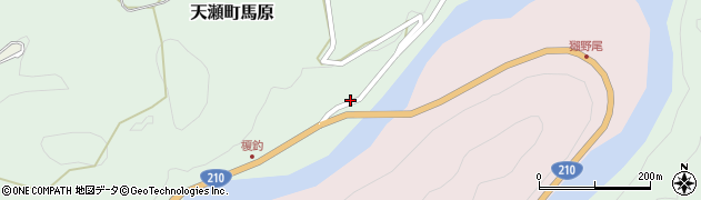 大分県日田市天瀬町馬原787周辺の地図