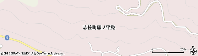 長崎県松浦市志佐町田ノ平免周辺の地図