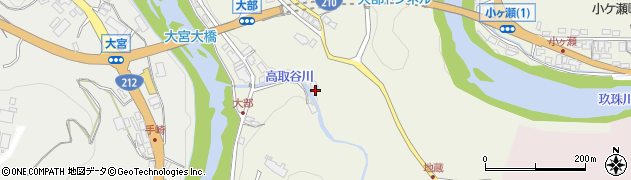 大分県日田市日高2672周辺の地図