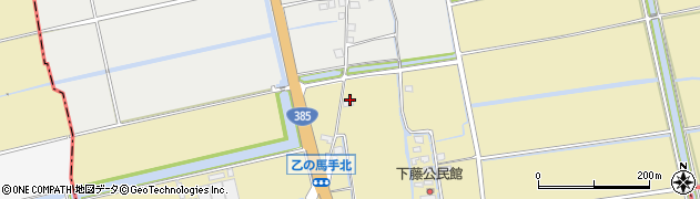 佐賀県神埼郡吉野ヶ里町乙ノ馬手1434周辺の地図
