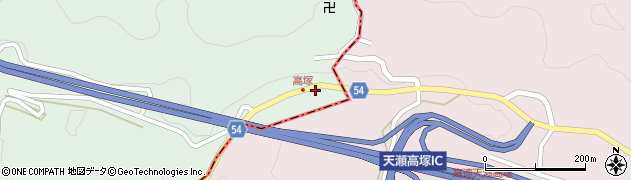大分県日田市天瀬町馬原3723周辺の地図