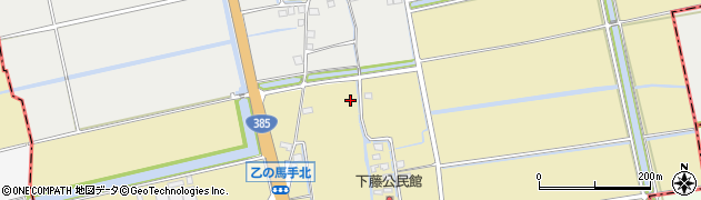 佐賀県神埼郡吉野ヶ里町乙ノ馬手1439周辺の地図