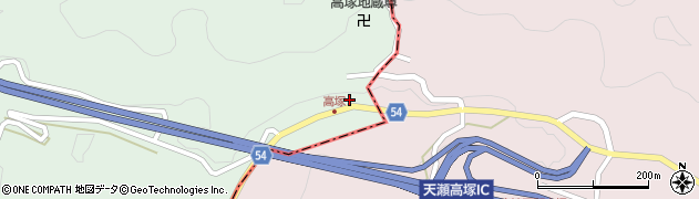 大分県日田市天瀬町馬原3727周辺の地図