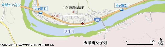 大分県日田市日高2862周辺の地図