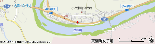 大分県日田市日高2833周辺の地図