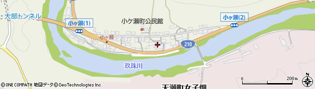 大分県日田市日高2866周辺の地図