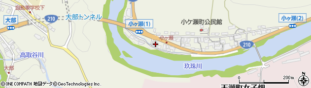 大分県日田市日高2824周辺の地図