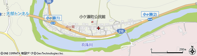 大分県日田市日高2868周辺の地図