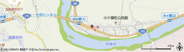 大分県日田市日高2819周辺の地図