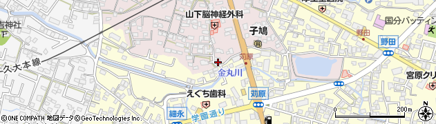 福岡県久留米市諏訪野町1618周辺の地図