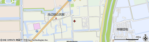 佐賀県神埼市神埼町本告牟田周辺の地図