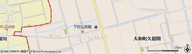 佐賀県佐賀市大和町大字久留間1637周辺の地図