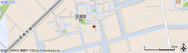 佐賀県神埼市神埼町横武2178周辺の地図