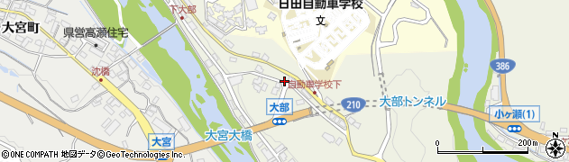 大分県日田市日高2501周辺の地図