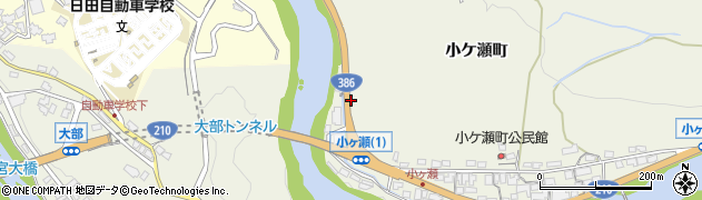 大分県日田市日高2779周辺の地図