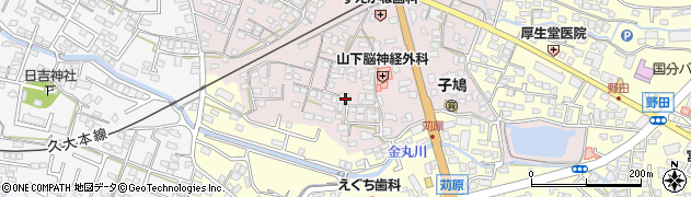 福岡県久留米市諏訪野町1693周辺の地図