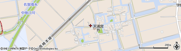 佐賀県神埼市神埼町横武2497周辺の地図